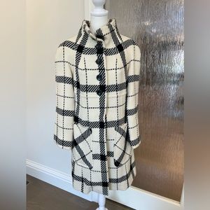 Magaschoni collection women’s tweed coat